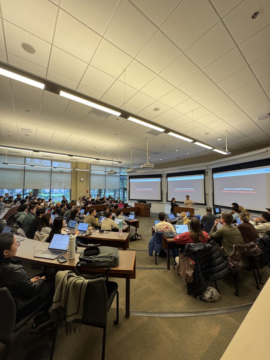 Stanford GSB OpenClaw workshop